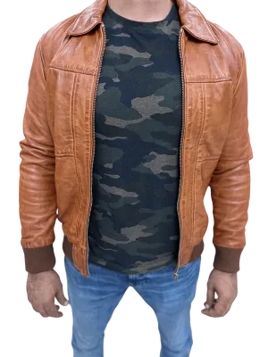 100% Top Grain Leather Jacket C9