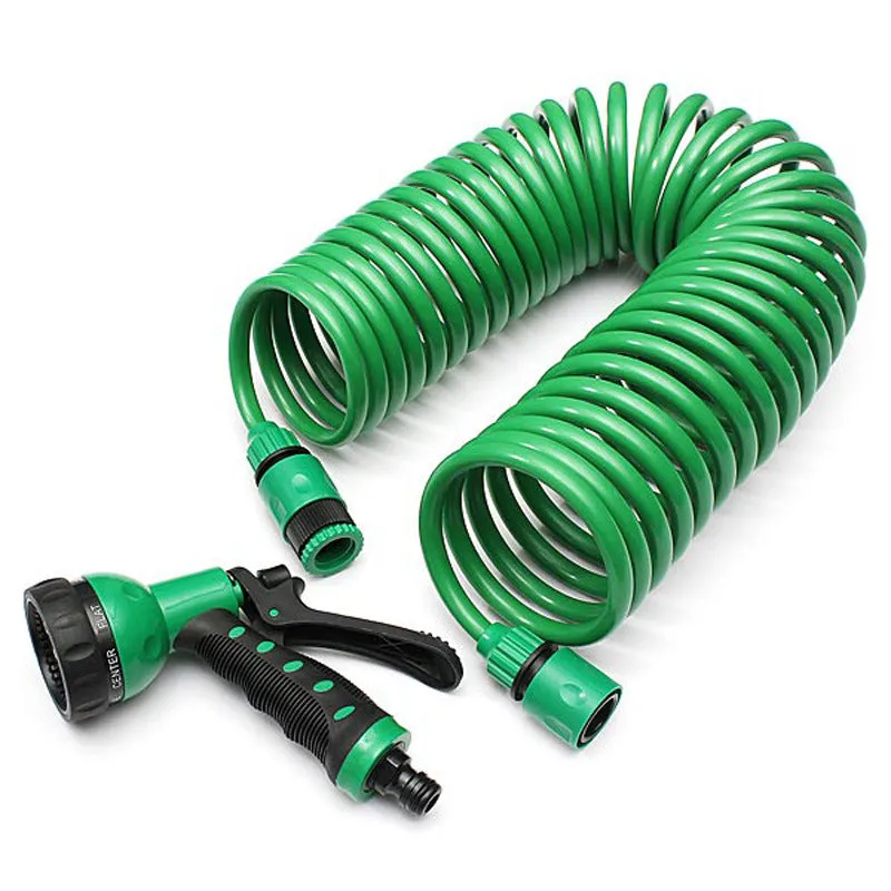 15 M Eva Garden Hose Telescopic Spring Tube Plastic Multifunctional Car Wash