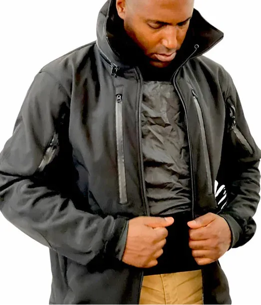 221B Tactical Tradecraft Tactical Jacket 2.0 - Men's EDC CCW Ready with Optional Legacy Level IIIA Body Armor