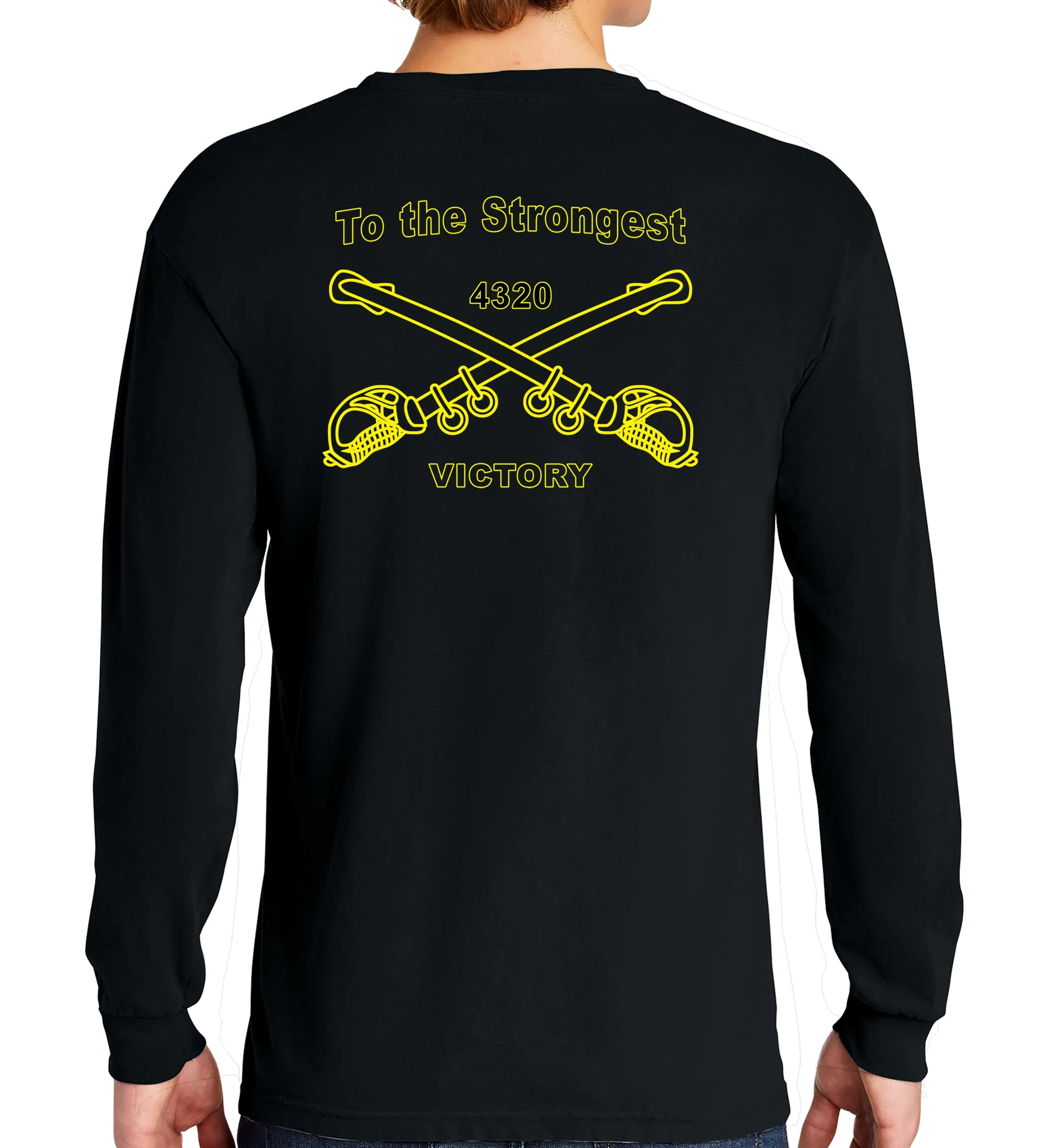 (4320-4323) Long Sleeve 50-50 Blend Unisex Shirt. This shirt IS approved for PT