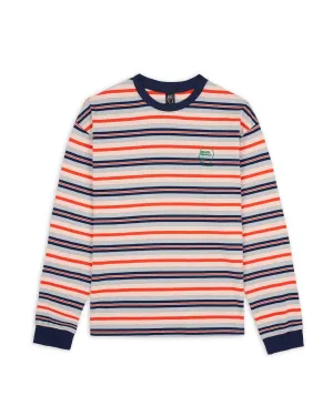 92 Striped Long Sleeve - Navy Multi