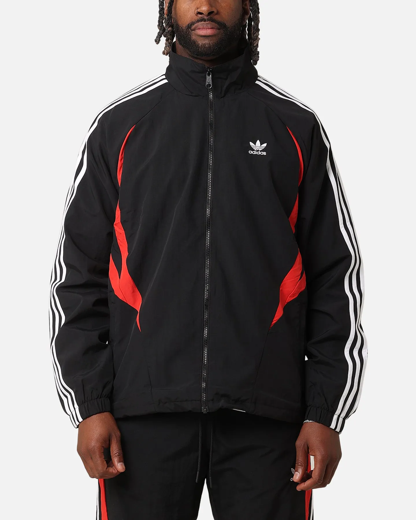 Adidas Archive Track Jacket Black/Better Scarlet