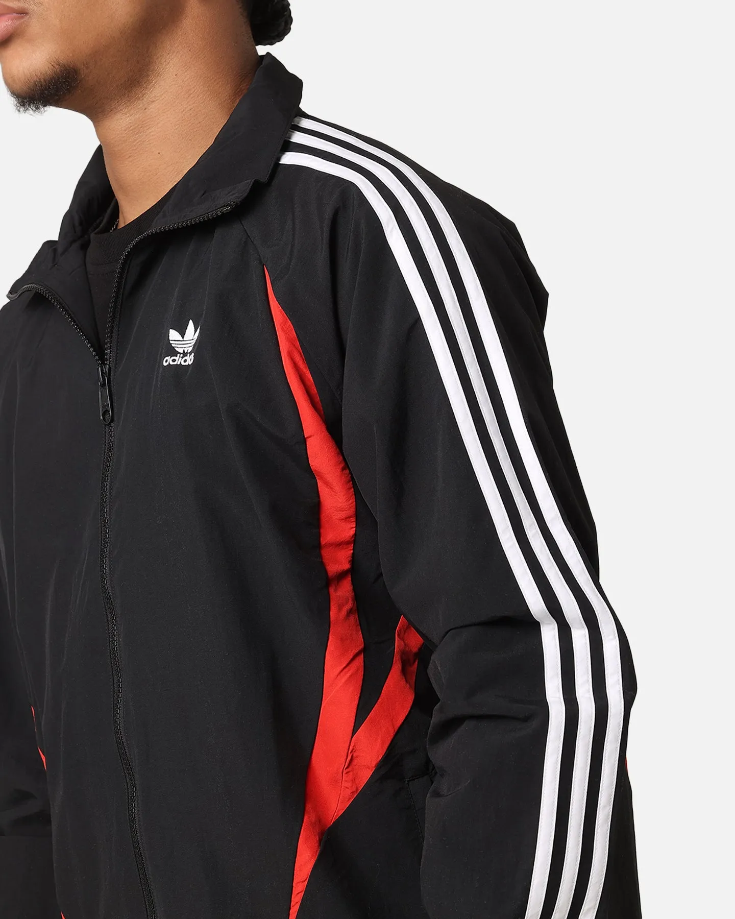 Adidas Archive Track Jacket Black/Better Scarlet