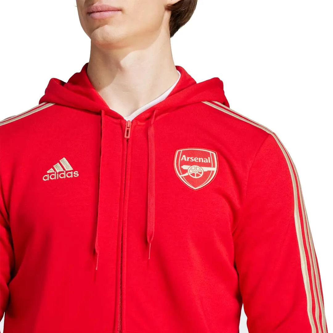 adidas - Men's Arsenal FC DNA Full Zip Hoodie (HZ2070)