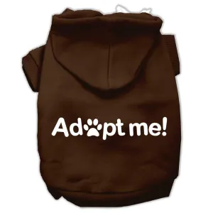 Adopt Me Screen Print Pet Hoodies Brown Size XXL (18)