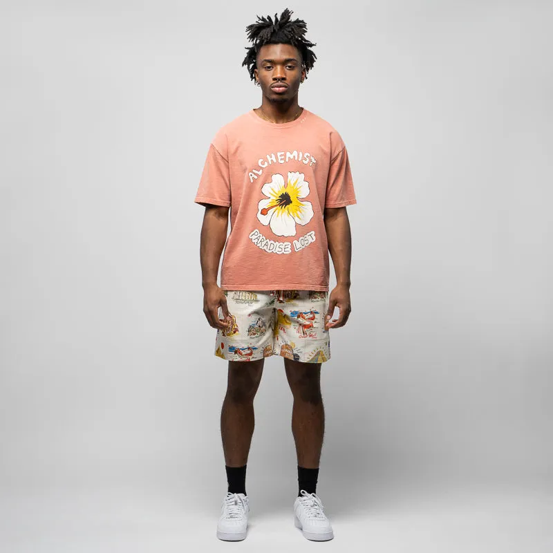 Alchemist Flower Tee - Terra Cotta