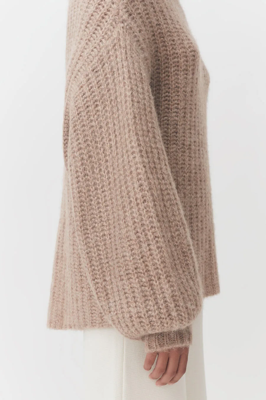 Alpaca Wool Turtleneck Sweater