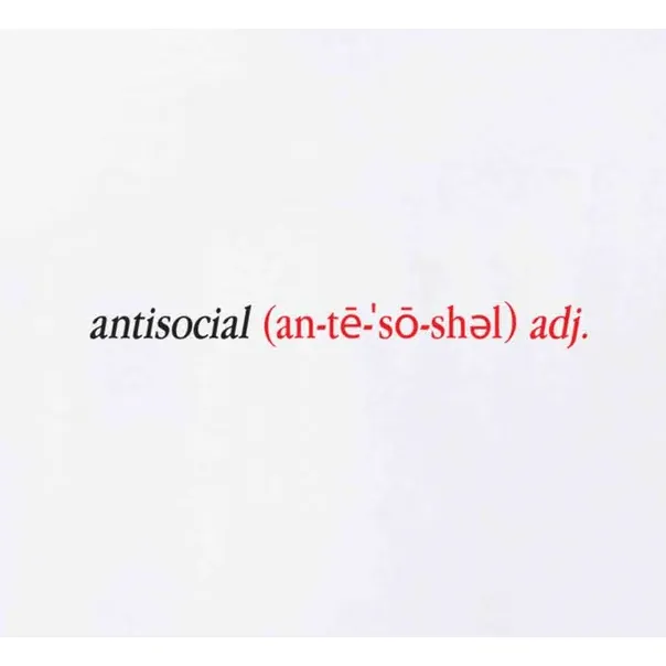 Anti Social Social Club Enrolled Tee White