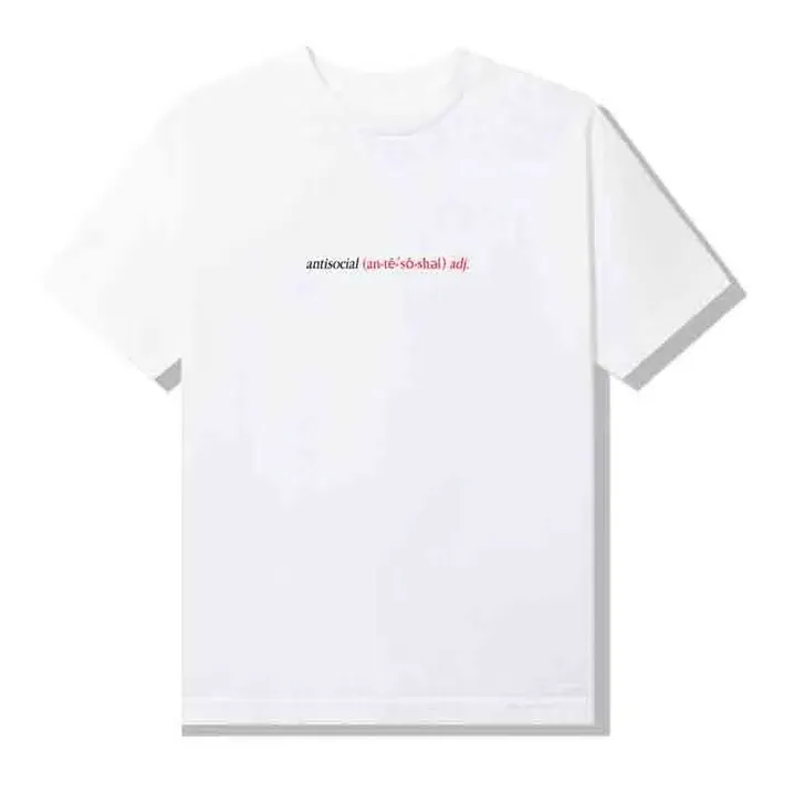 Anti Social Social Club Enrolled Tee White