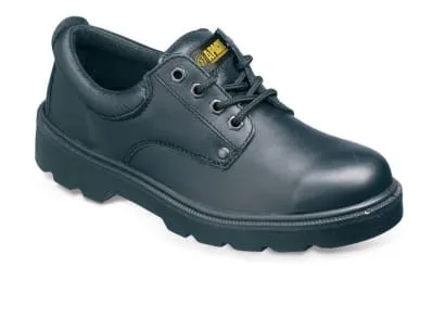 Apache Leather Water-Resistant Safety Shoes Unisex Sizes 3-14 (AP306)