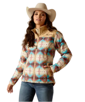 Ariat Ladies Real Crius Serrano Southwest Print Insulated Jacket-10052828