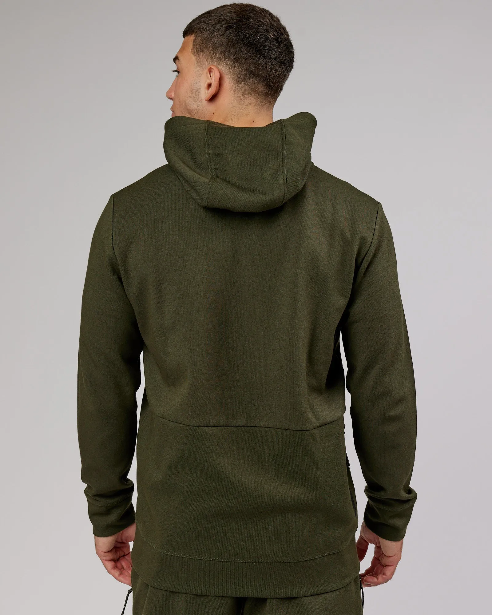 Athlete ForgedFleece Zip Up Hoodie - Forest Night