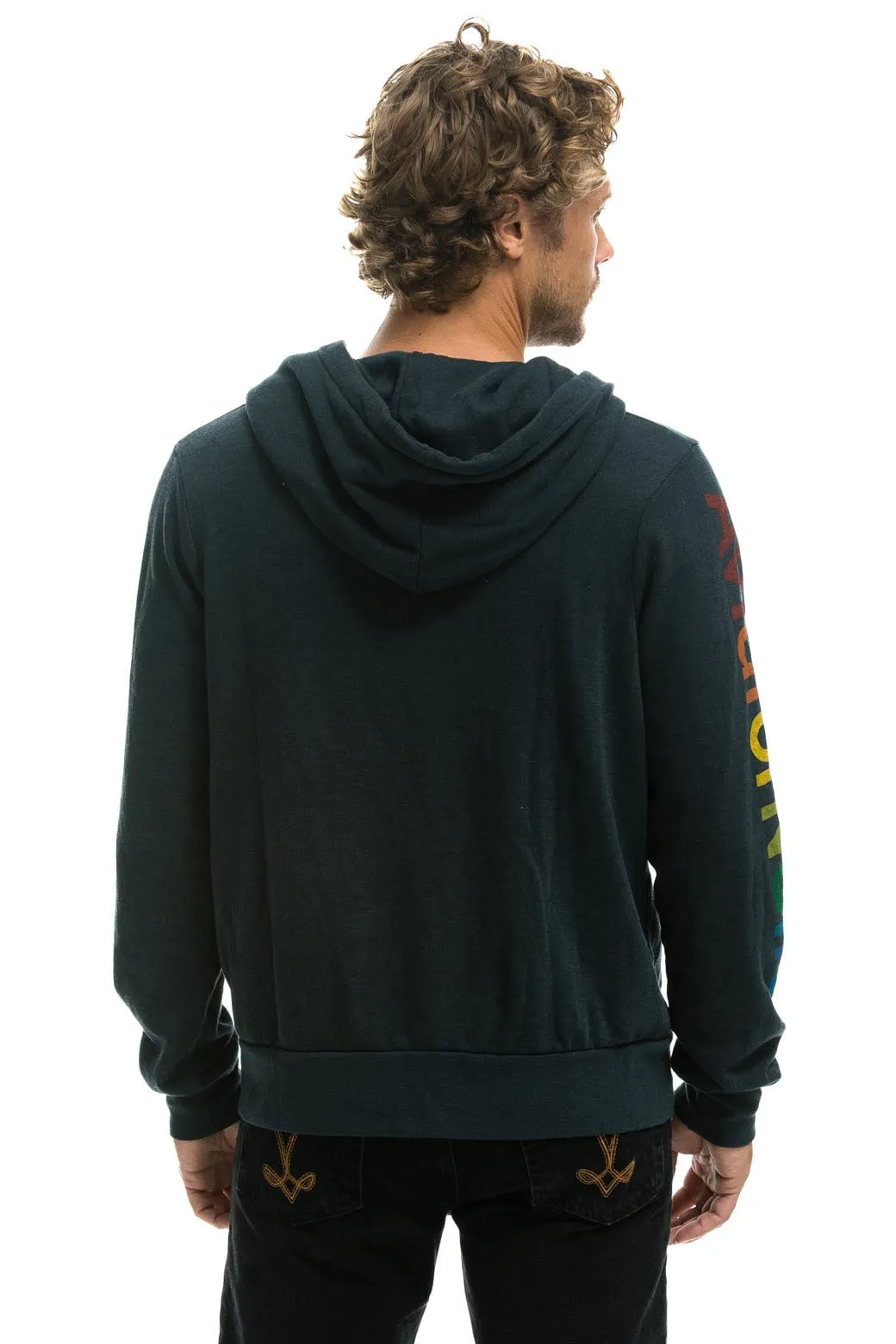 AVIATOR NATION NEW YORK CITY HOODIE - CHARCOAL