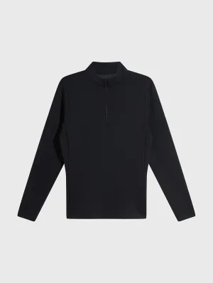 Sure! Heres an optimized title for Barrys product:

Barrys Premium Black Half-Zip Long Sleeve Shirt - Comfortable, Stylish, and Versatile