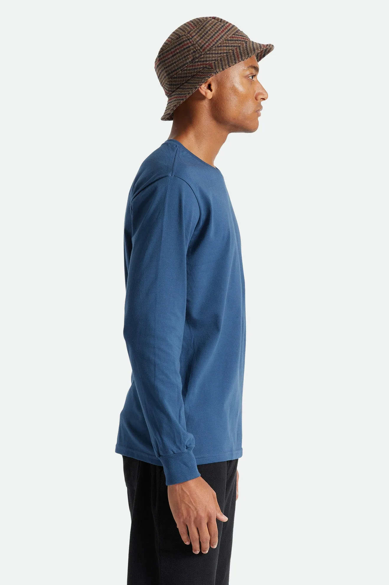 Basic L/S Tee - Joe Blue