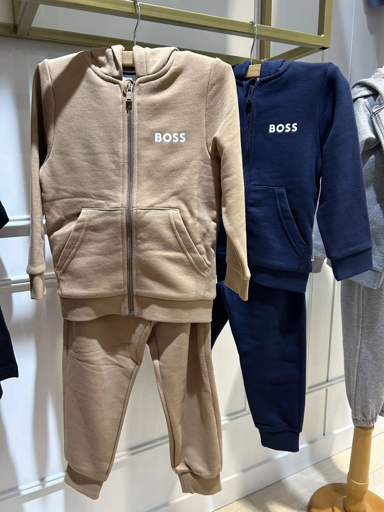 BOSS Boys Jersey Tracksuit