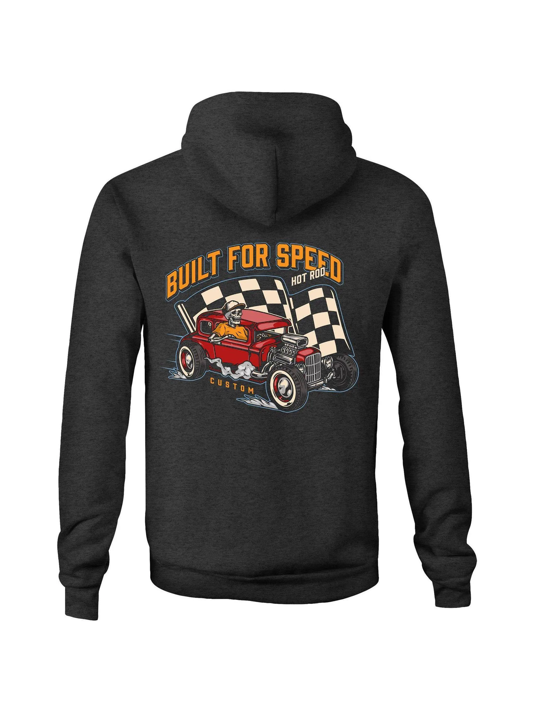 BUILT FOR SPEED - UNISEX FLEECY HOODIE