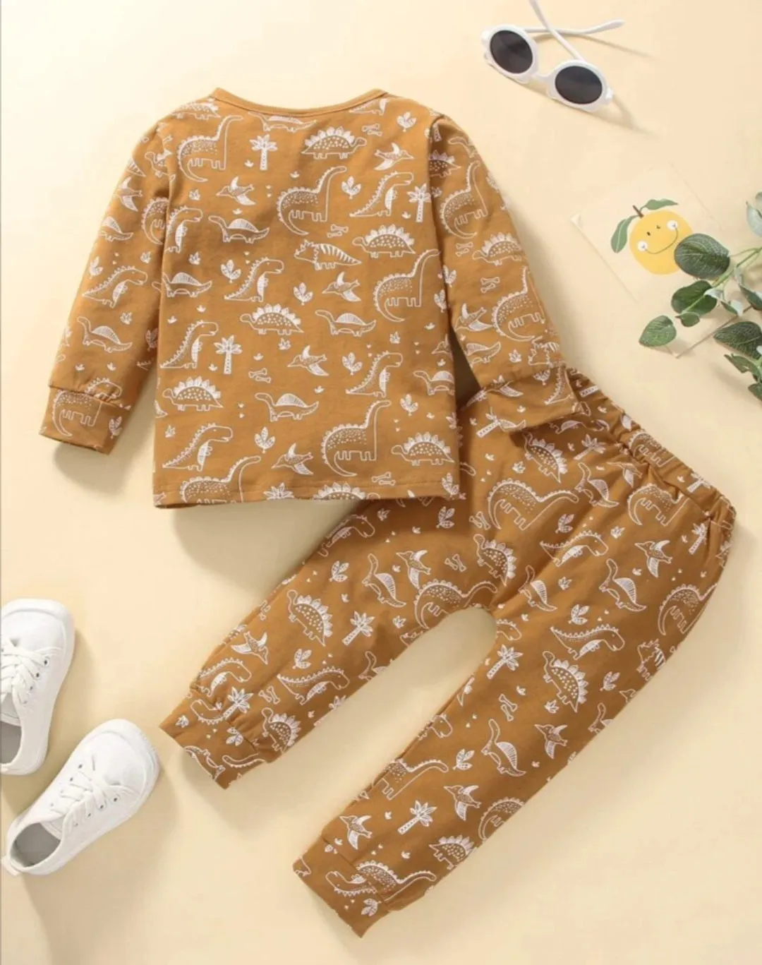 Caramel Dinosaur Casual Wear #2000265