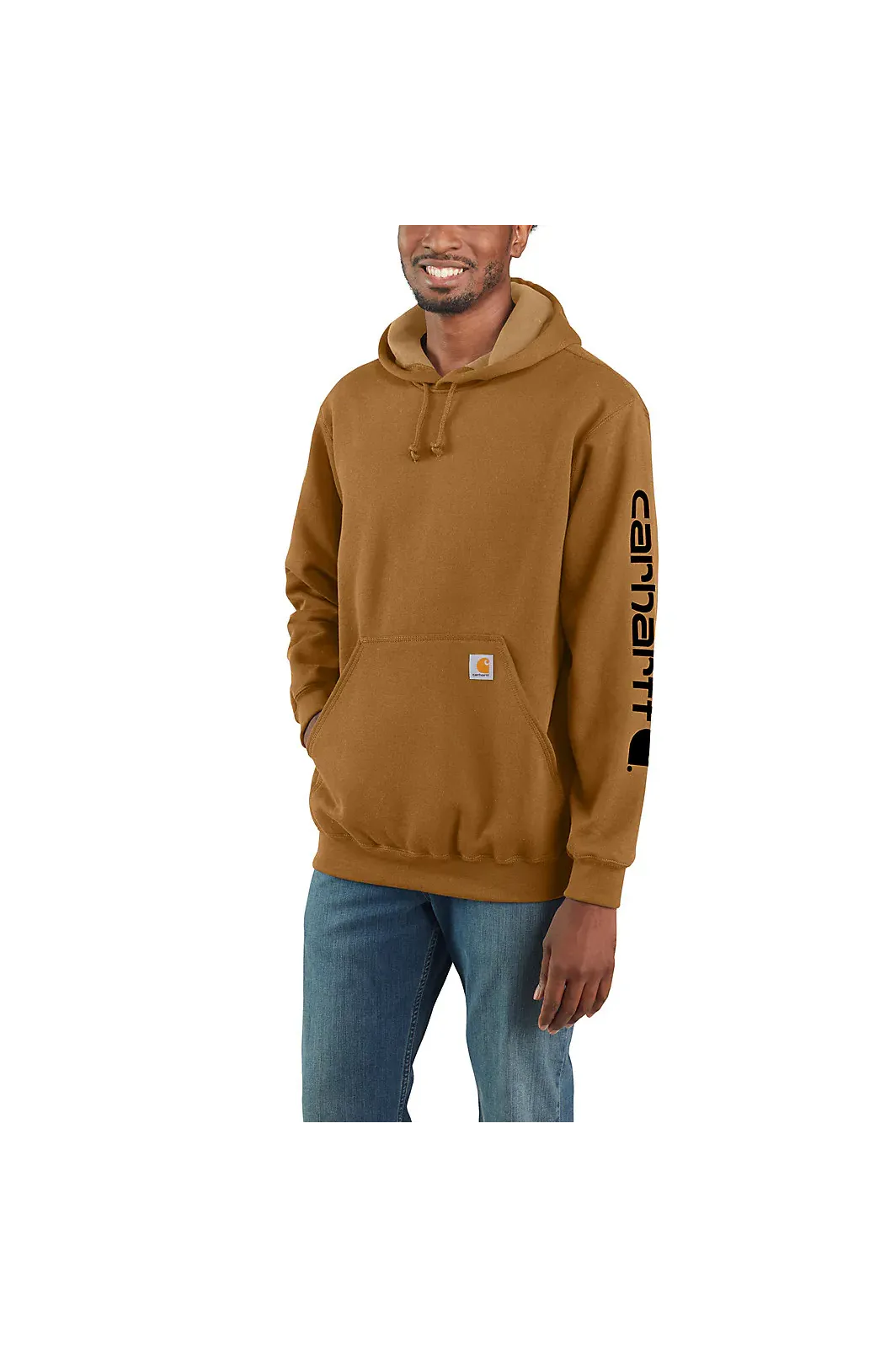 Carhartt Loose Fit Midweight Logo Sleeve Graphic Sweatshirt