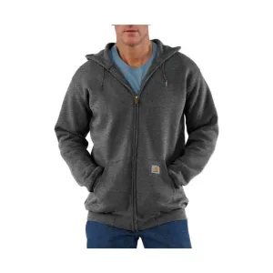 Carhartt Men's Midweight Hooded Zip-Front Sweatshirt - Carbon Heather