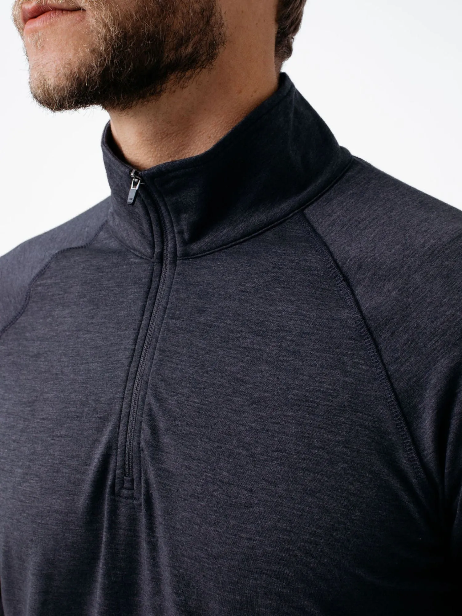 Charcoal Performance Quarter Zip