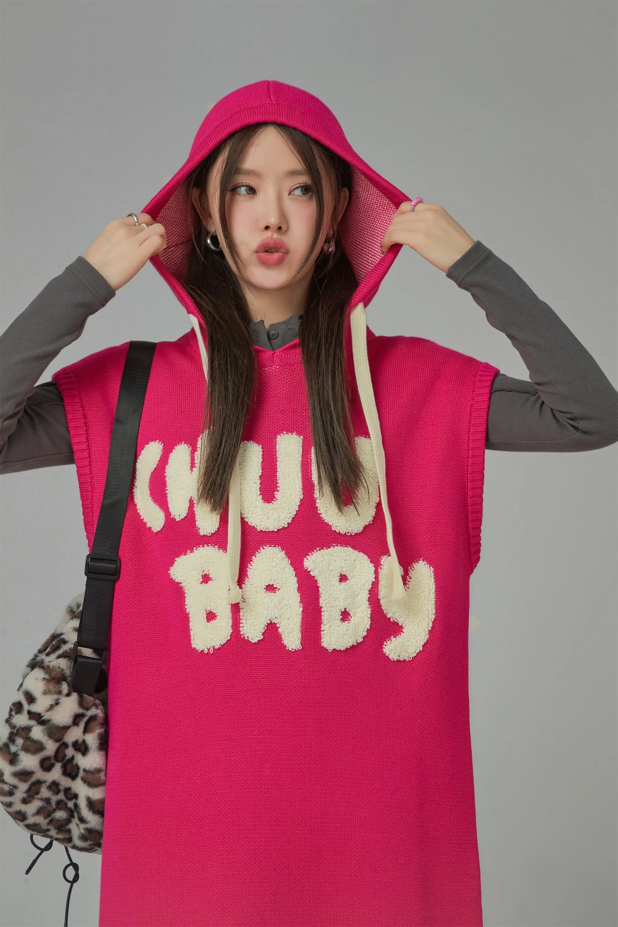 Chuu Baby Your Path Hooded Dress