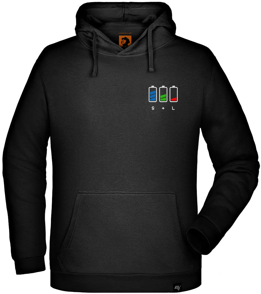 COMING SOON ― Batteries ― Unisex Hoodie - Schwarz