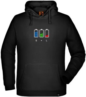 COMING SOON ― Batteries ― Unisex Hoodie - Schwarz