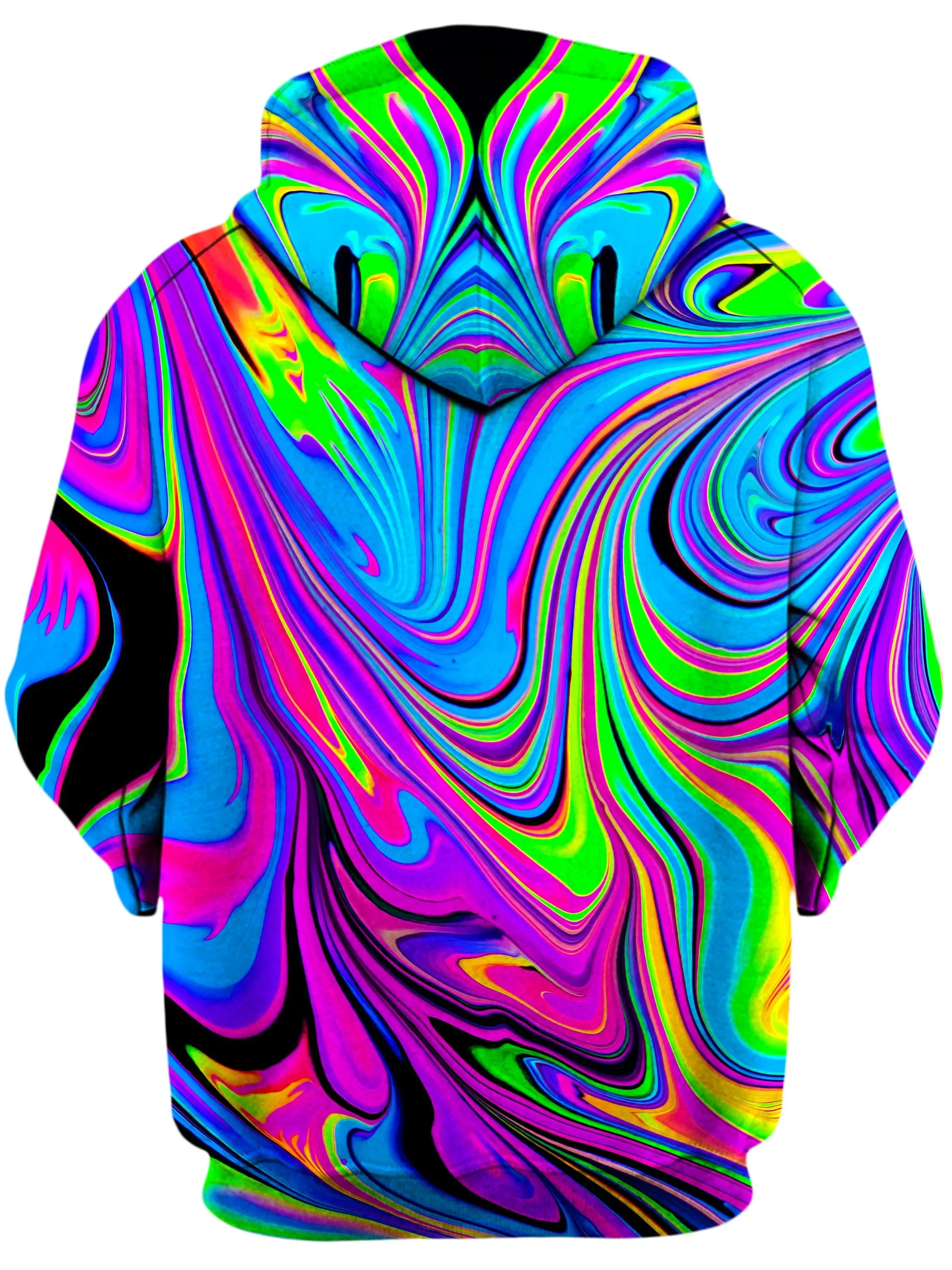 Cosmic Flow Unisex Zip-Up Hoodie