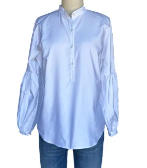 Cotton Balloon Sleeve Shirt