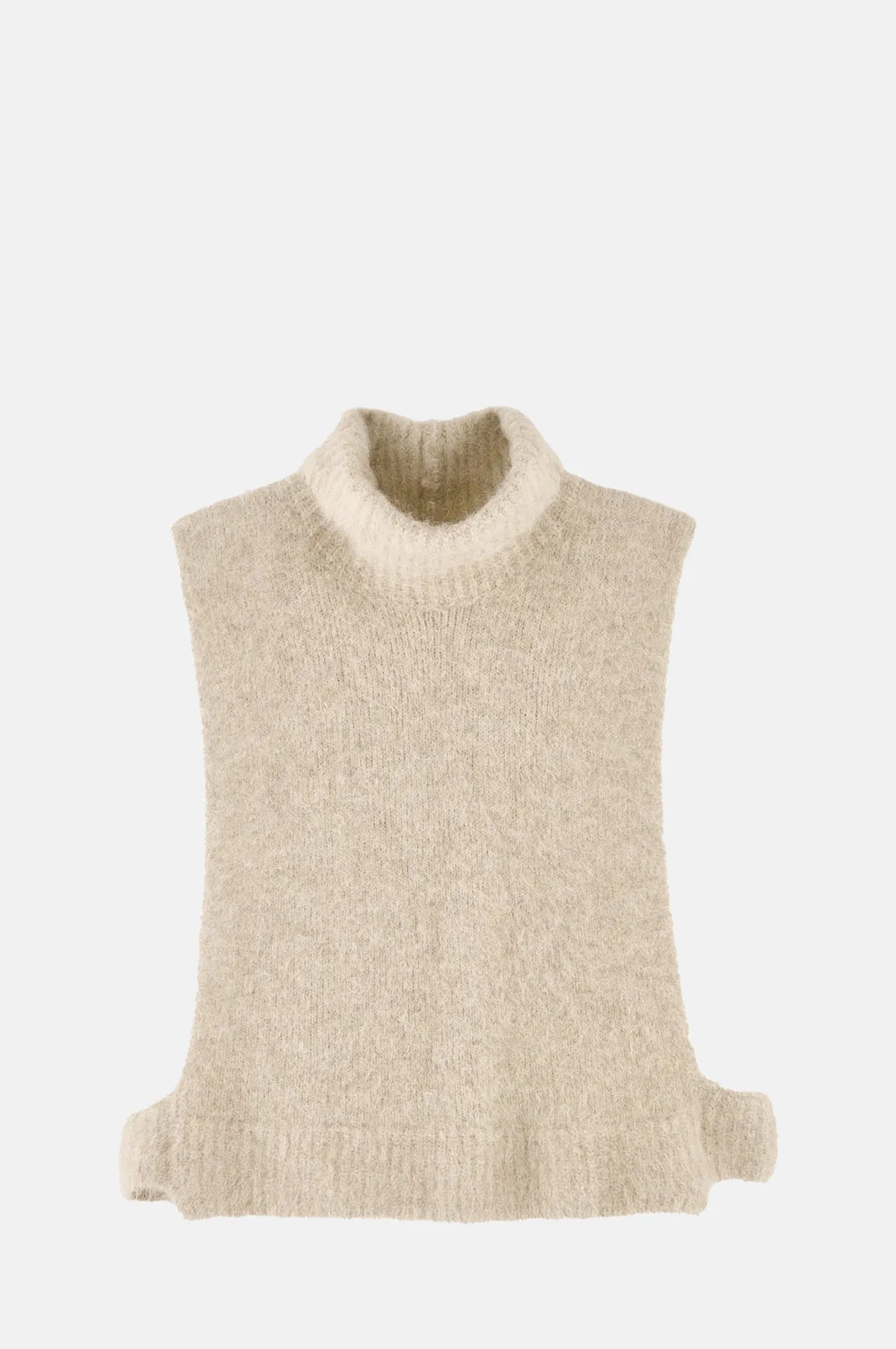 Daren Knit Vest Oyster