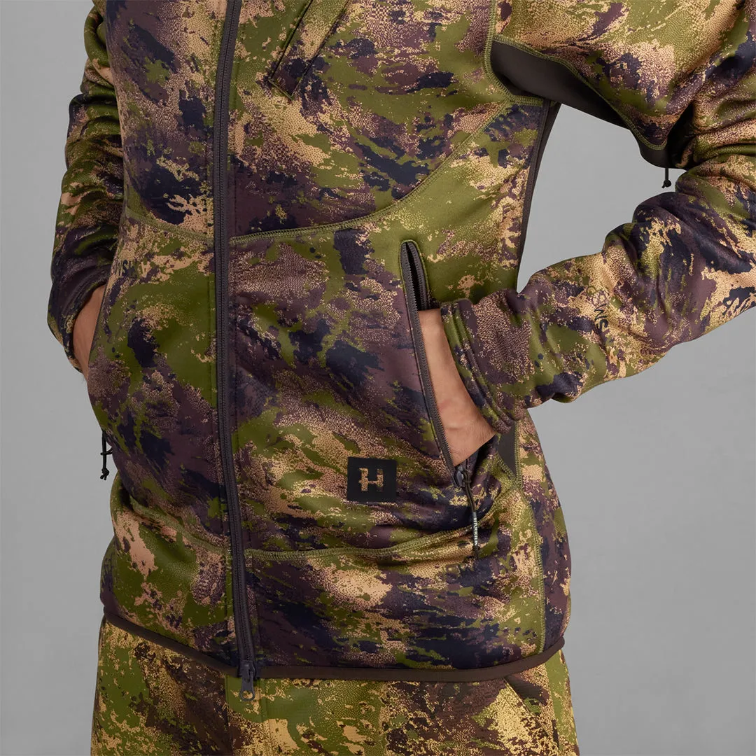 Deer Stalker Camo Fleece Hoodie by Harkila