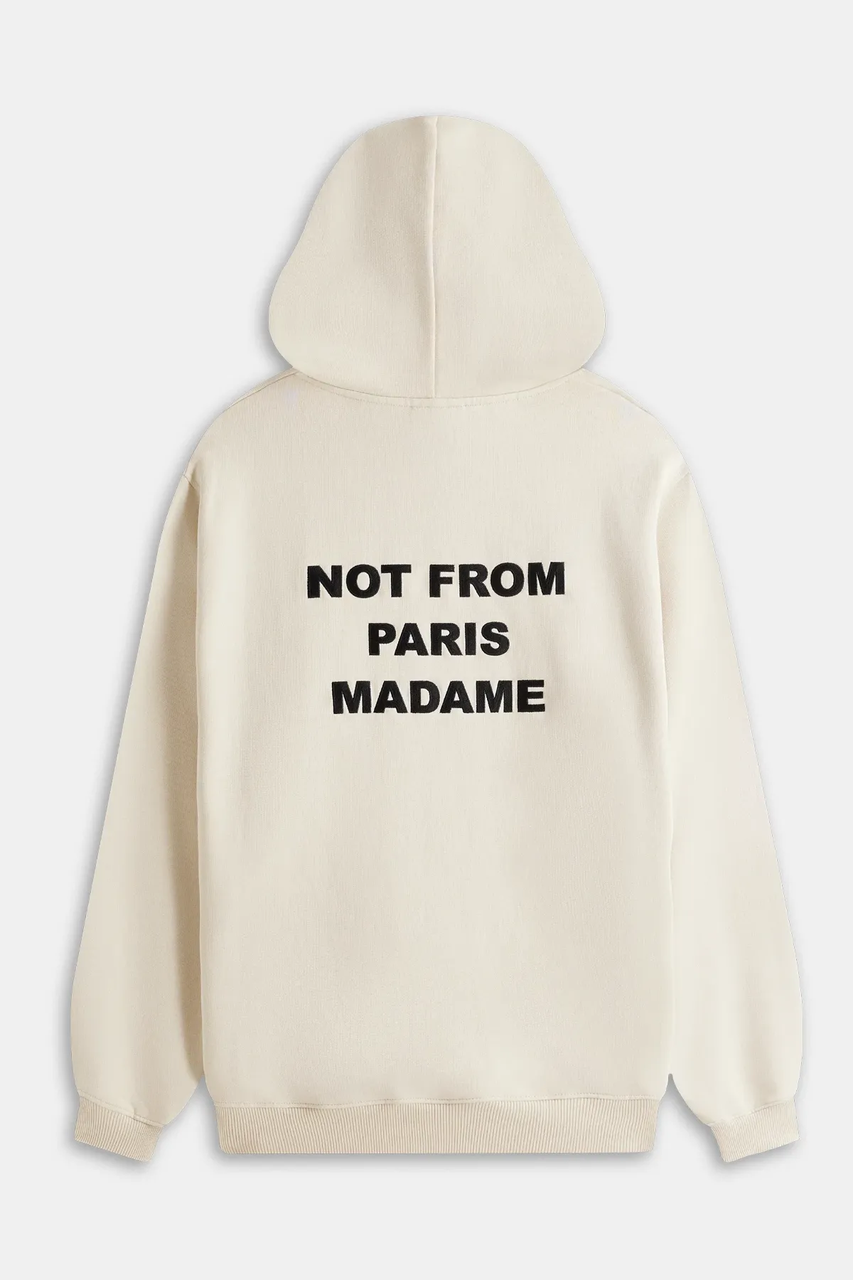 Drôle de Monsieur Slogan Hoodie - Mastic