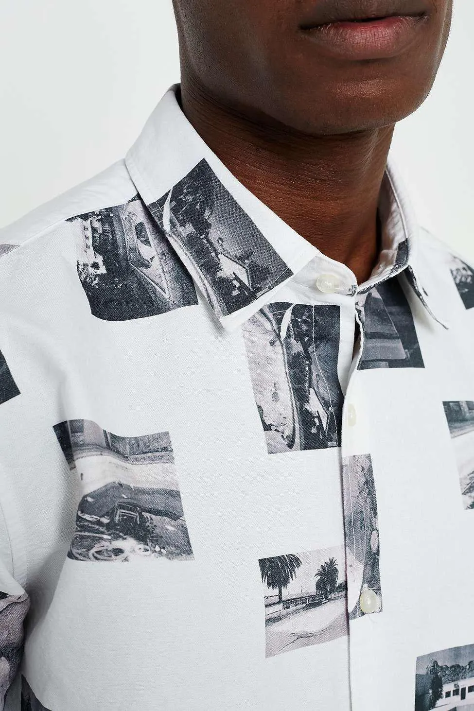 EDWIN Archive Photo Print Short-Sleeve Shirt