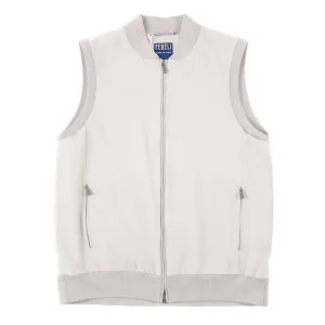 Fedeli Bomber Vest in Flex Nylon