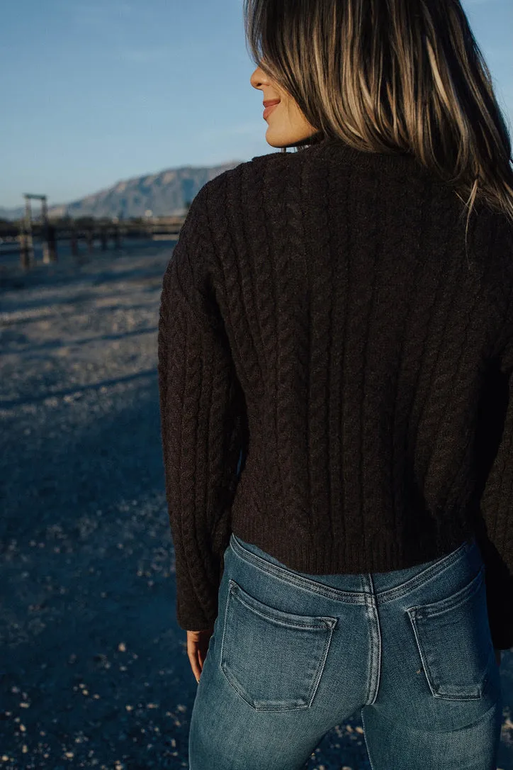 Ginger Crop Sweater