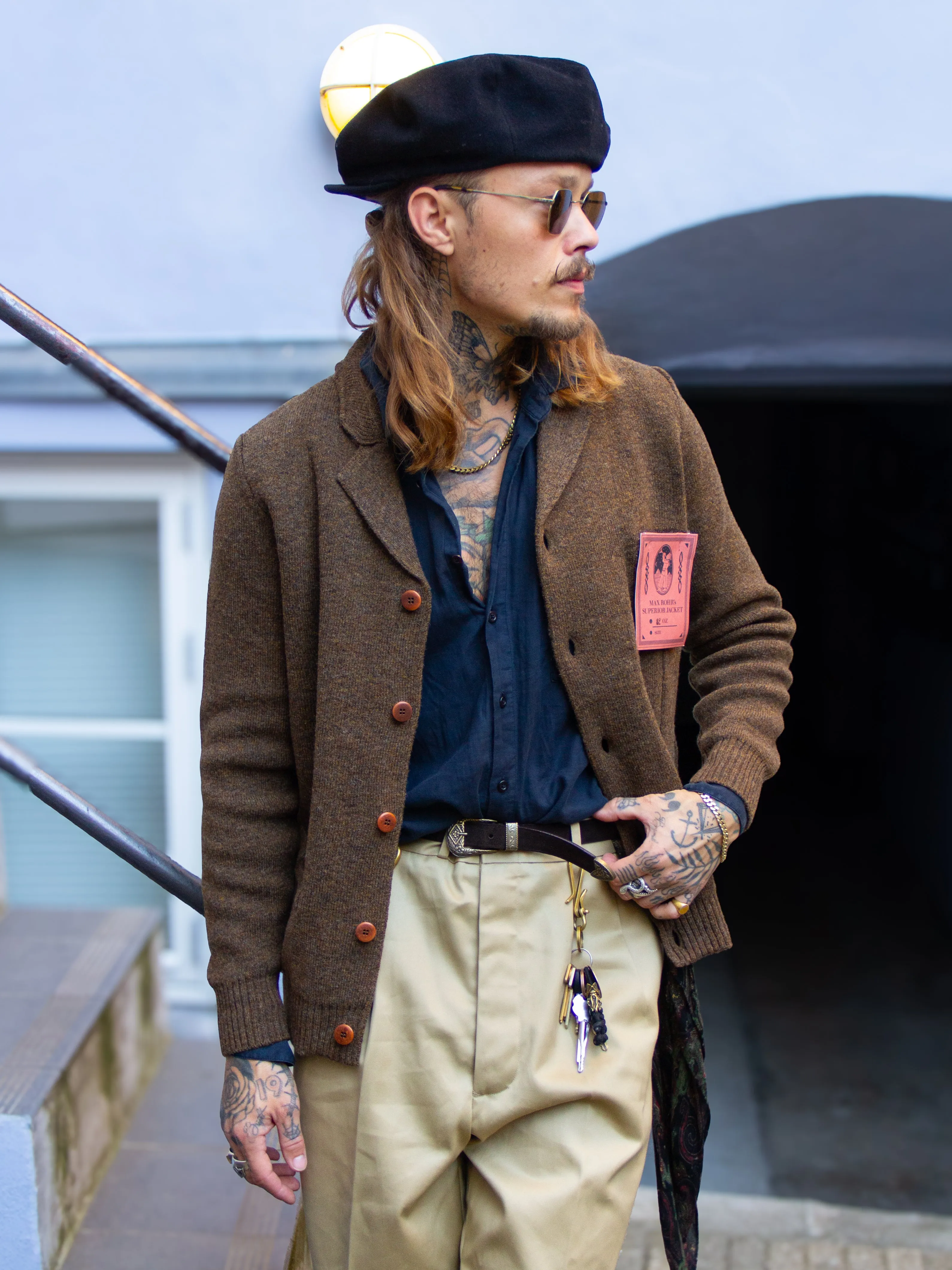 GRP x Max Rohr, Jacket, Brown