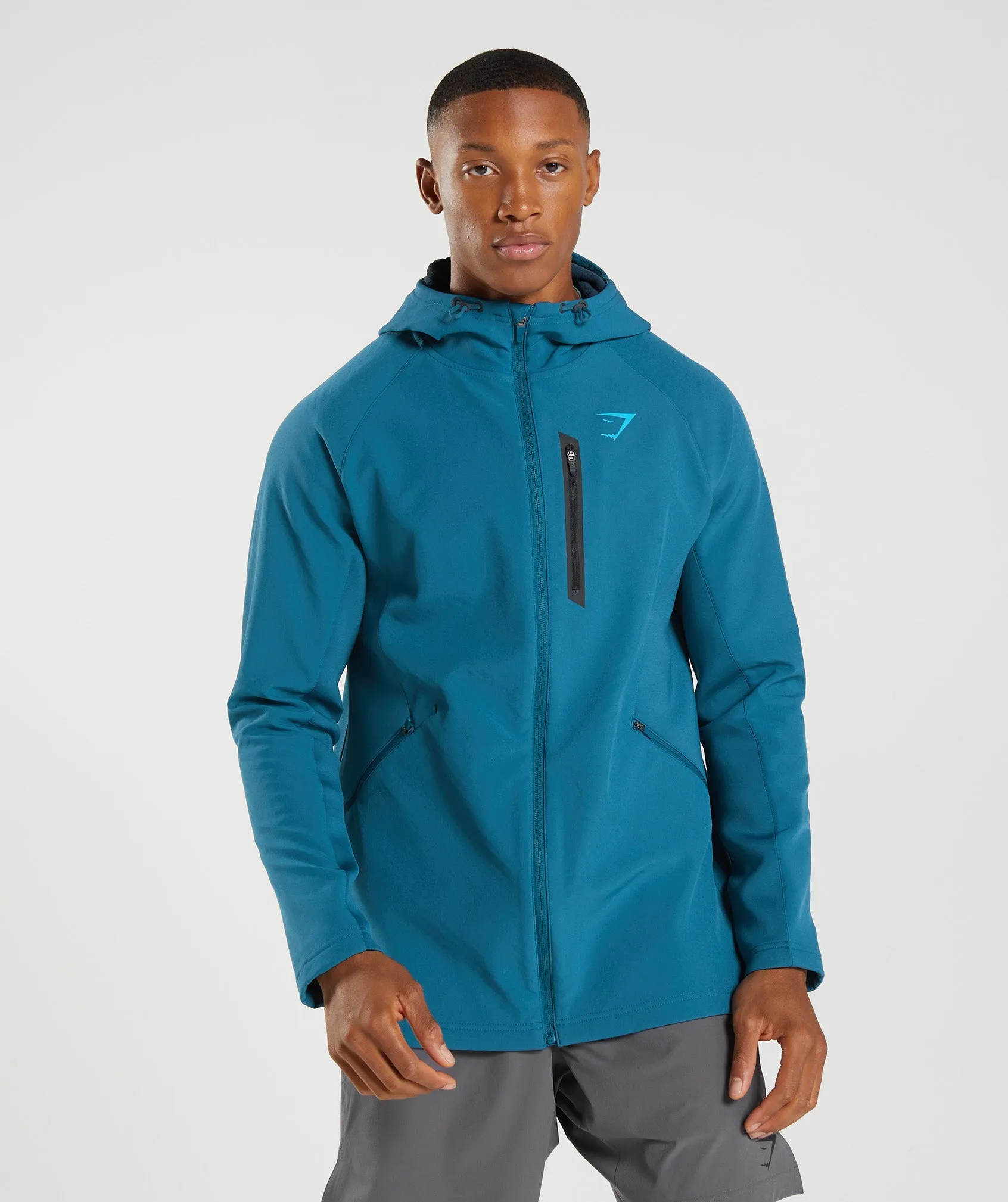 Gymshark Apex Jacket - Atlantic Blue