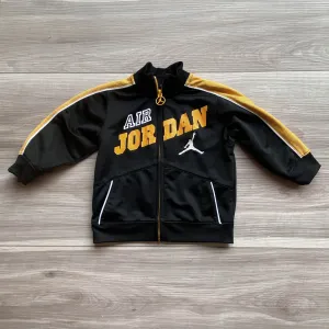 Infant Air Jordan Black Full Zip Basketball Track Jacket 12M