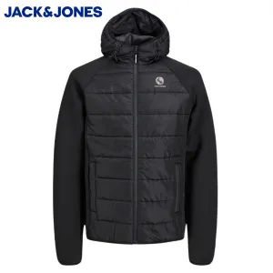 Jack & Jones Dust Hybrid Black Jacket Black