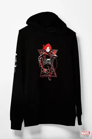 LIQUID x MARVEL BLACK WIDOW HOODIE