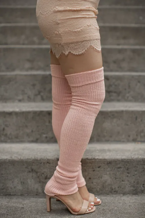 Long Cuffable Scrunchable Leg Warmers