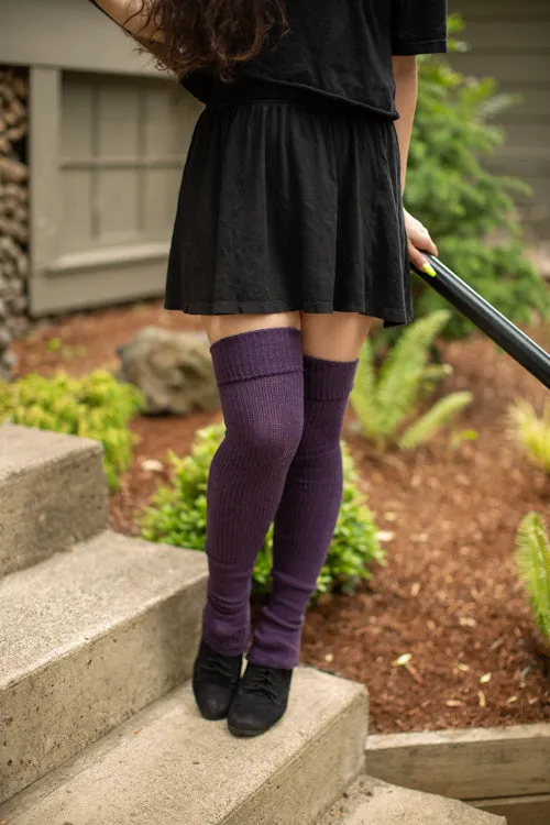 Long Cuffable Scrunchable Leg Warmers