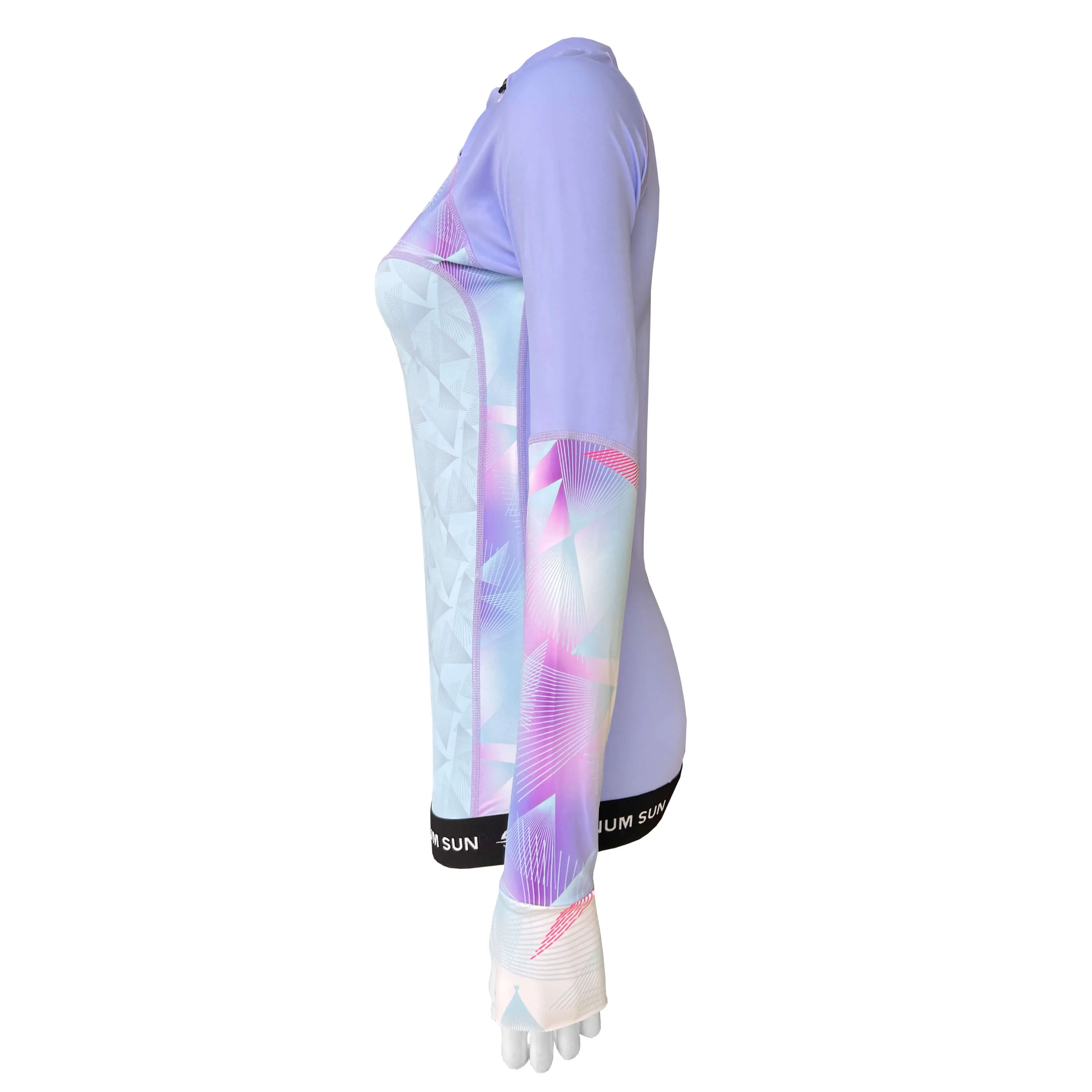 Long Sleeve Rash Guard for Women UPF 50  | Active - Violet