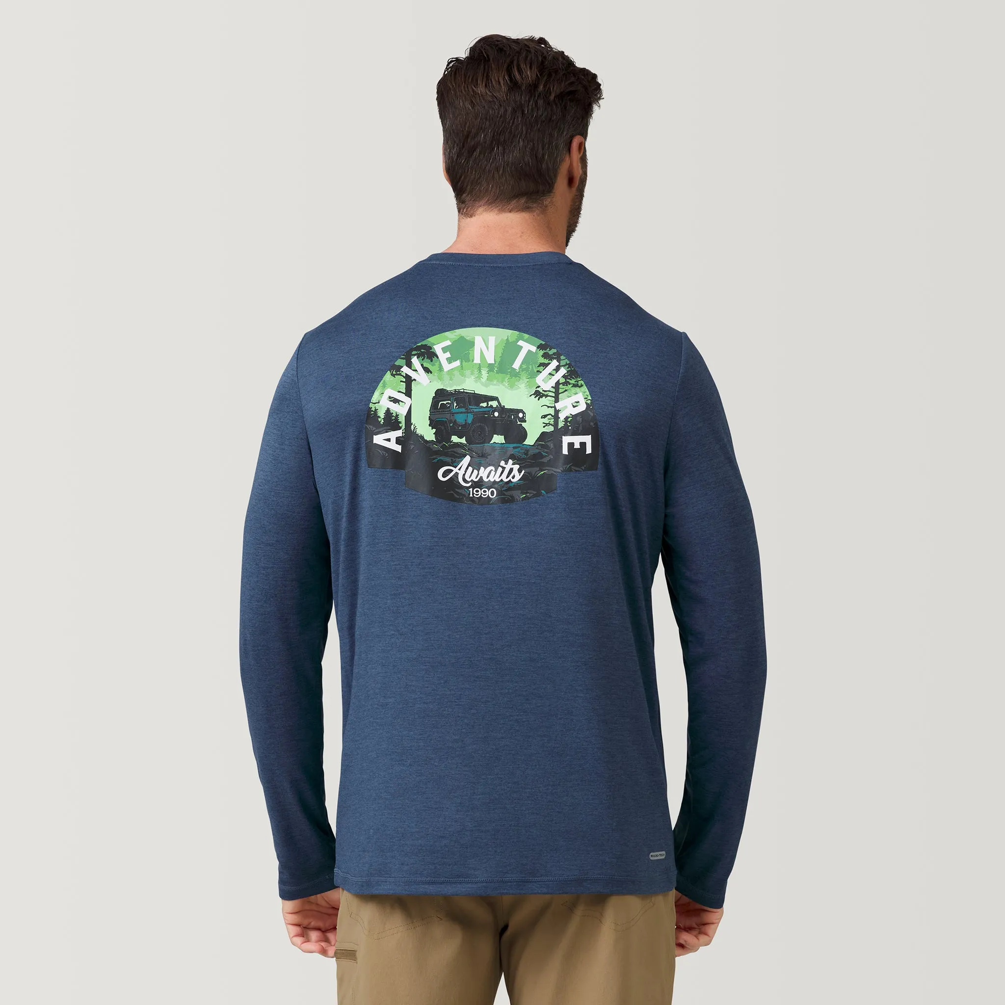 Men's Microtech® Graphic Long Sleeve Shirt