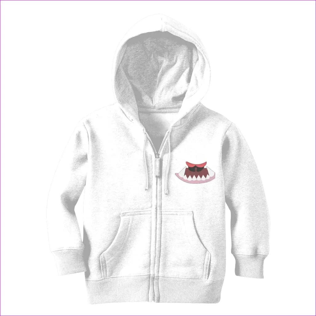 Monster Mouth Monster Kids Classic Zip Hoodie