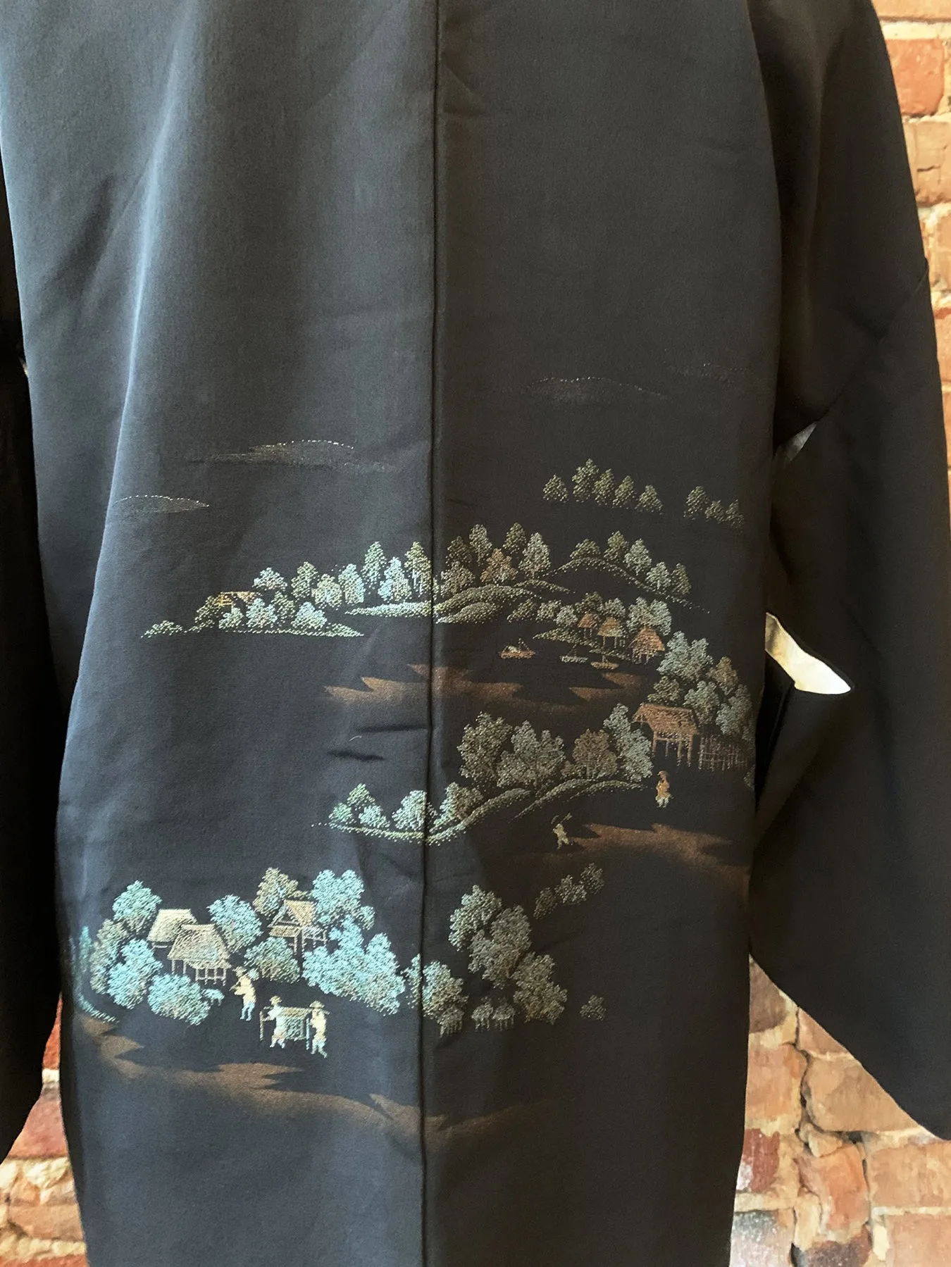 New Arrival ! Vintage Haori/Kimono Mountains 1980s