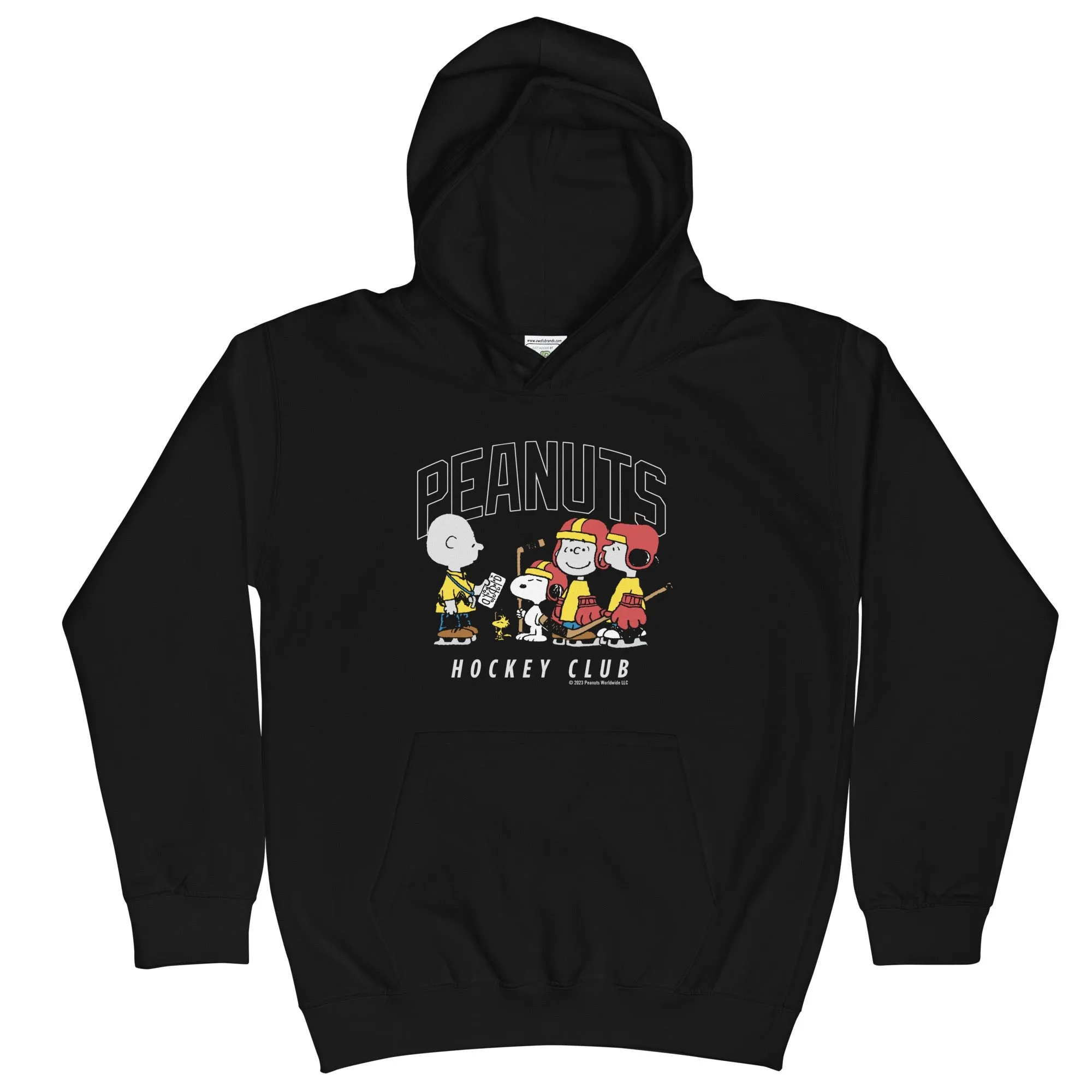 Peanuts Gang Hockey Club Kids Hoodie