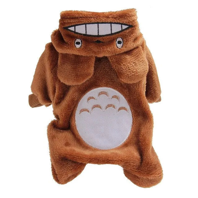 Pet Dog Jacket Coat Summer Totoro Cosplay Clothing Hoodies for Small Medium Cat Dogs Outfit XS-XXL