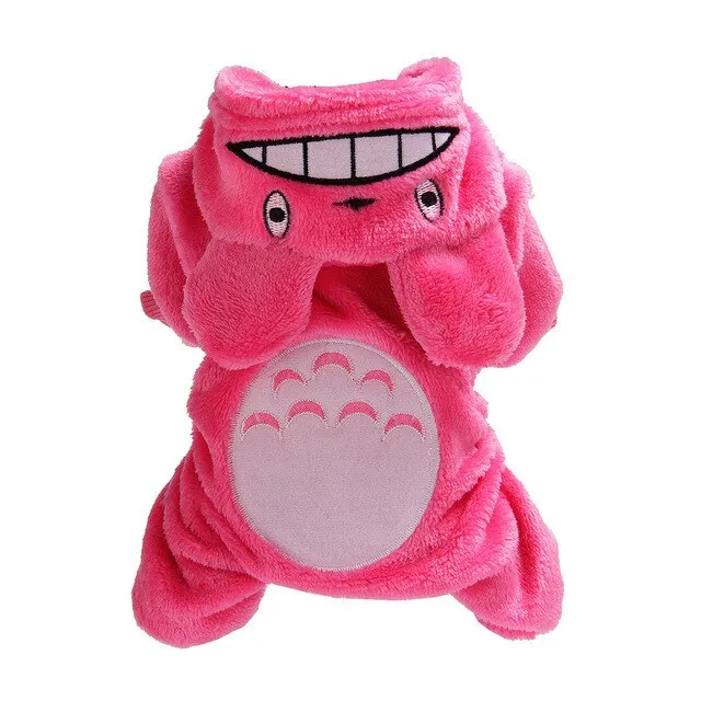 Pet Dog Jacket Coat Summer Totoro Cosplay Clothing Hoodies for Small Medium Cat Dogs Outfit XS-XXL